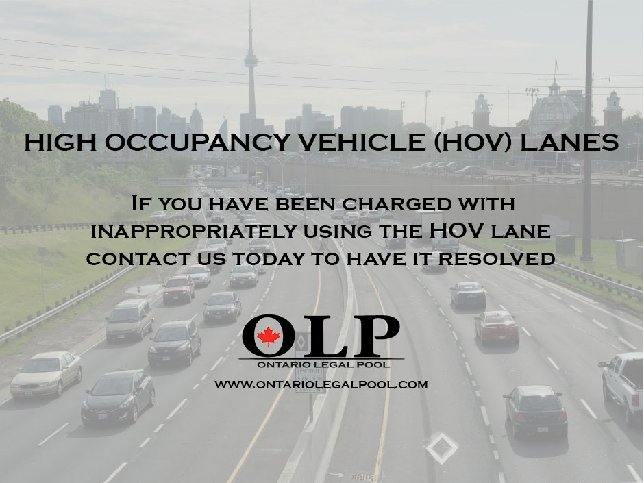 Who can use High Occupancy Vehicle (HOV) lanes on Ontario Highways